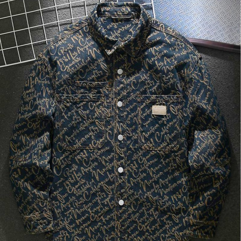 Jaqueta Jeans Scripture