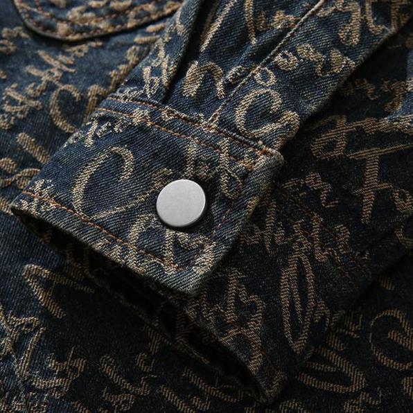 Jaqueta Jeans Scripture