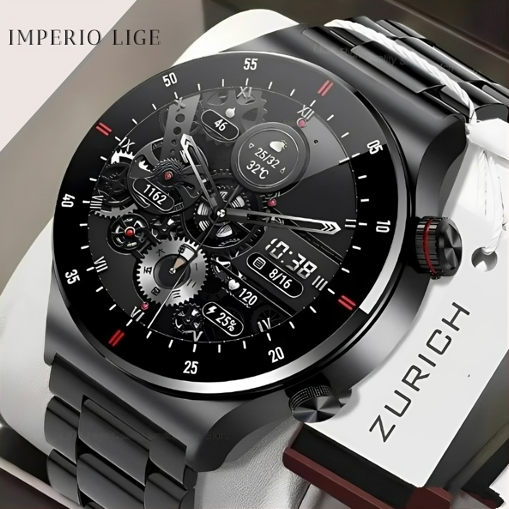 Smartwatch Lige + Pulseira de Brinde