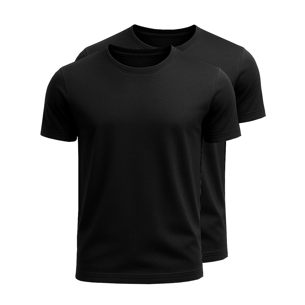 Kit 2 Camisetas Algodão Egípcio Fiorinni