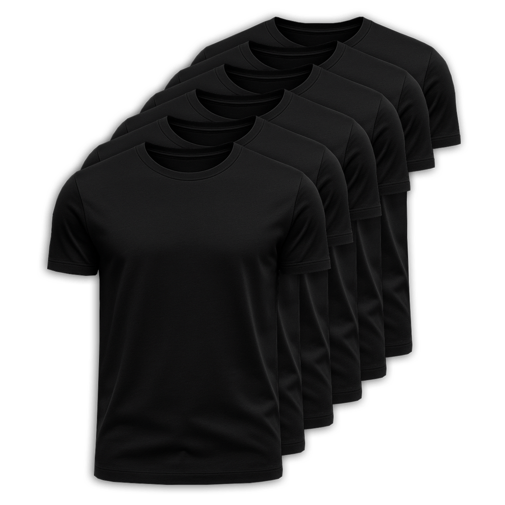 Kit 6 Camisetas Pima Premium Fiorinni