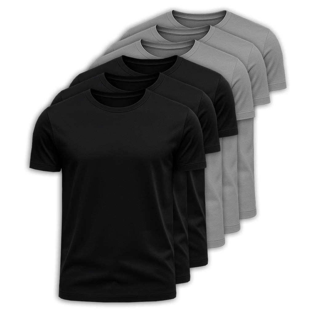 Kit 6 Camisetas Pima Premium Fiorinni