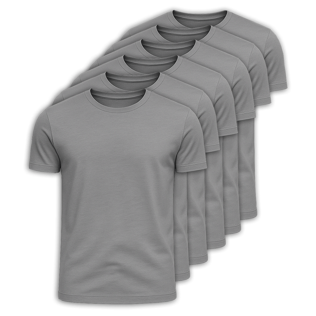 Kit 6 Camisetas Pima Premium Fiorinni