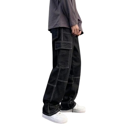 Calça Jeans UrbanFlow Cargo