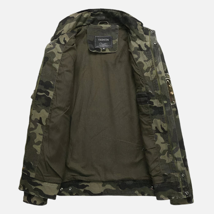 Jaqueta Masculina Camuflada