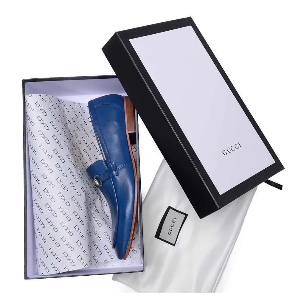 Gucci Italy "Avec" Blue