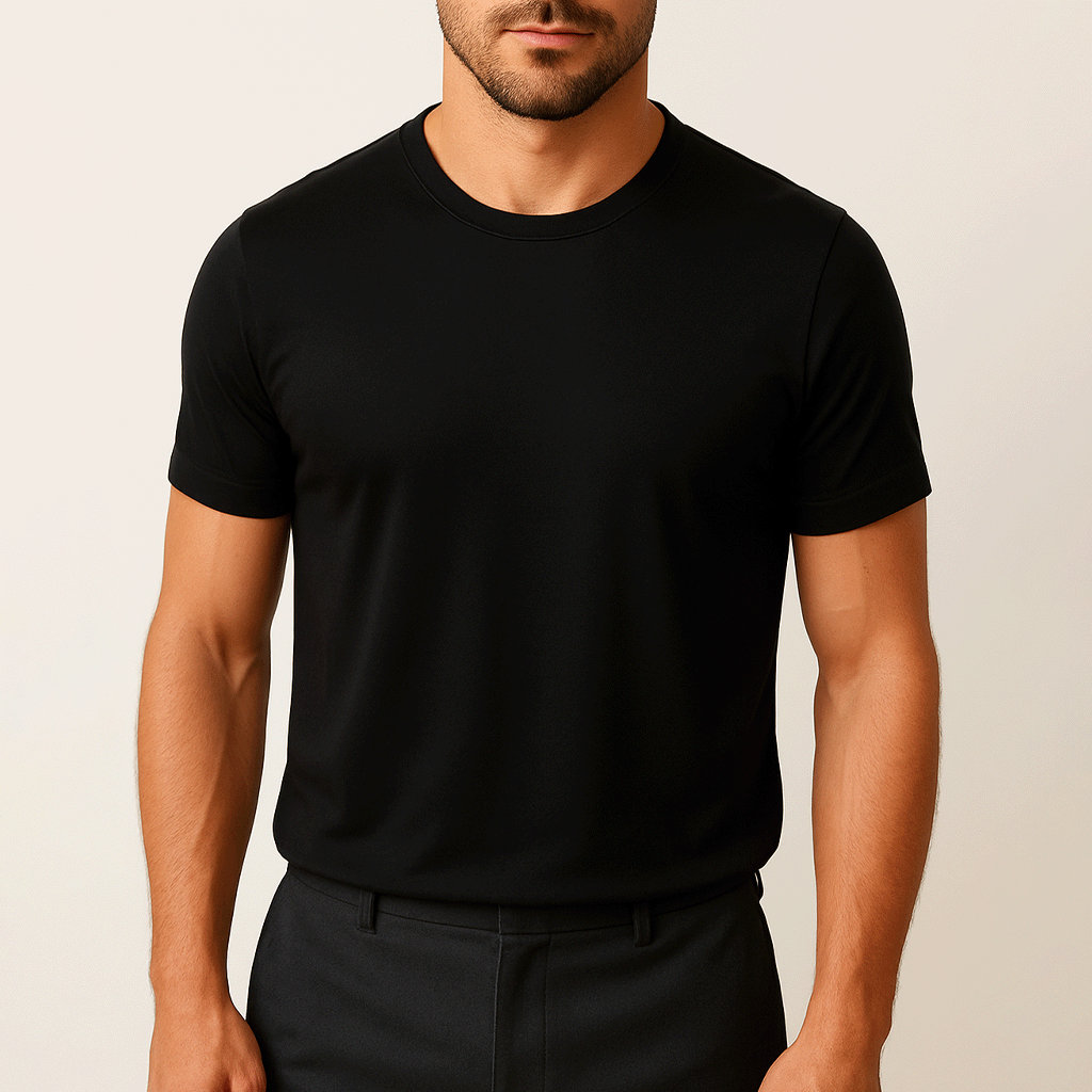 Kit 6 Camisetas Algodão Egípcio