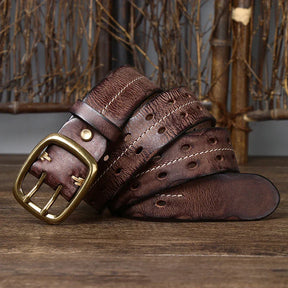 Cinto Masculino de Couro Artesanal Fiorinni