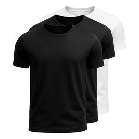 Kit 3 Camisetas Algodão Egípcio Fiorinni