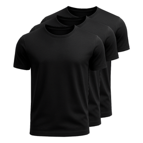 Kit 3 Camisetas Algodão Egípcio Fiorinni