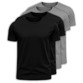 Kit 4 Camisetas Pima Premium Fiorinni