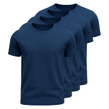 Kit 4 Camisetas Algodão Egípcio Fiorinni