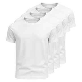 Kit 4 Camisetas Algodão Egípcio Fiorinni