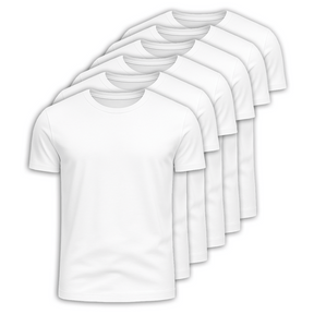 Kit 6 Camisetas Pima Premium Fiorinni