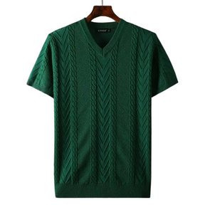 Camisa hevron - V-Neck Sweater