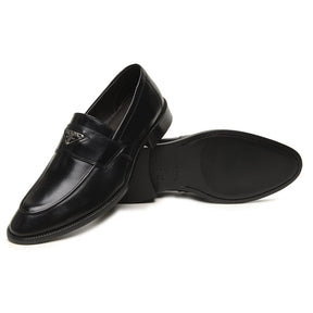 Mocassim Prada Silver Metallic